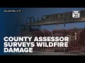 Oklahoma County Assessor surveys wildfire damage to ease tax burden on affected homeowners