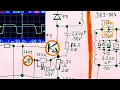 Flyback switching power supply schematic explained 5V 10A no chip