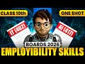 Employability Skills class10 IT 402 AI 417 ONE SHOT IT Ai One Shot Boards 2026
