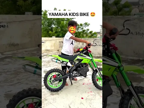 yamaha se aaye kids mini stunt bike 🥰😍 #shorts #dirtbike #motorcycle #bikedirt