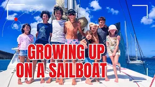 Growing Up Living On A Sailboat (Sailing the US Virgin Islands) Episode 26