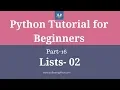 Python Tutorial For Beginners - Part