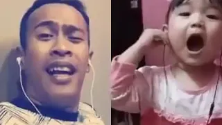 Memori Berkasih. Nana \u0026 Achik. Viral adik husna ft Achey. Versi smule