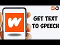 How To Get Text To Speech On Wattpad 2025 Quick Easy