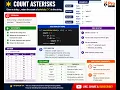 Count Asterisks String DSA Coding Interview Problem
