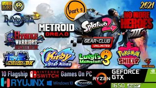 10 RYUJINX PLAYABLE GAMES 2021 Nintendo Switch on PC Ryujinx POWER Switch Emulator Part 2