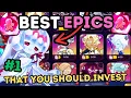 Top 5 BEST EPIC COOKIES To UPGRADE in Cookie Run Kingdom