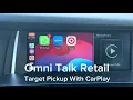 Target Pickup With Apple CarPlay