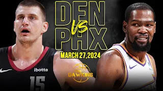 Download Denver Nuggets vs Phoenix Suns Full Game Highlights | March 27, 2024 | FreeDawkins MP3