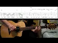✅呂爵安《Elevator》(木結他FingerStyle)【影畫附譜系列】Acoustic Guitar Cover |With Free Tabs ON SCREEN|