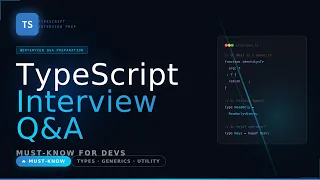 TypeScript Interview Q A Preparation Must-Know for Devs