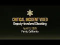 Critical Incident 04-13-2026