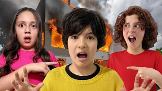 RICITOS Y FACU QUEMARON LA CASA DE YOLO!! #viral #viralvideo #fyp #funny #estrellaaventurera