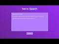 How To Make Text To Speech Converter Using HTML CSS And JAVASCRIPT ScriptCrafter Hub