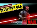 SWGOH Developer Interview Maul Star Wars Galaxy of Heroes