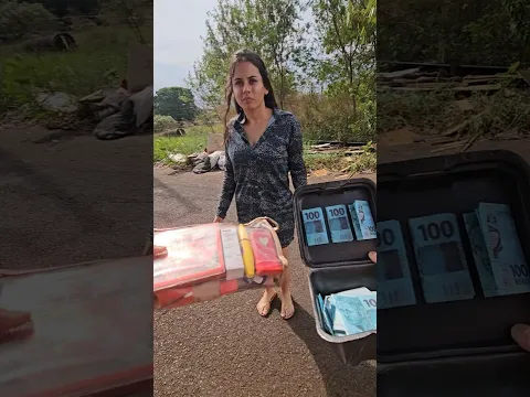 Milionário da bolo de dinheiro para madrasta com enorme coração😭 #fyppage #amor #vaiprofy #dinheiro