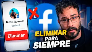 Cómo ELIMINAR Cuenta de FACEBOOK Definitivamente (2026)✅