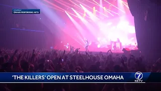 The Killers open up Steelhouse Omaha