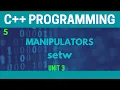 setw Manipulator in C