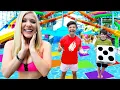 I Made a GIANT Board Game in a Water Park
