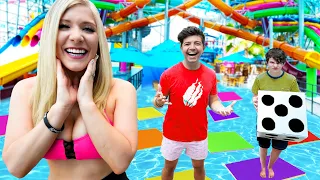 I Made a GIANT Board Game in a Water Park