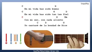 alabanza cristiana la bondad de dios acordes f ciles guitarra 