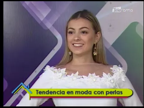 Tendencia en moda con perlas