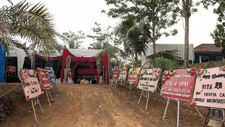 Persiapan wedding Vita Dan Soni , Dian mekar dekorasi 
