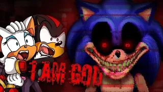 SHADOW AND ROUGE PLAY SONIC.EXE?!