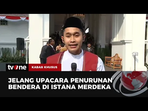 Suasana Terkini dari Istana Merdeka Jelang Upacara Penurunan Bendera HUT Ke 79 RI