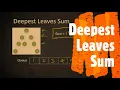 Deepest Leaves Sum LeetCode