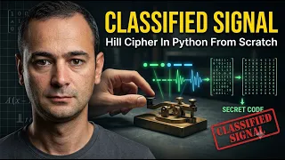 Hill Cipher In Python From Scratch