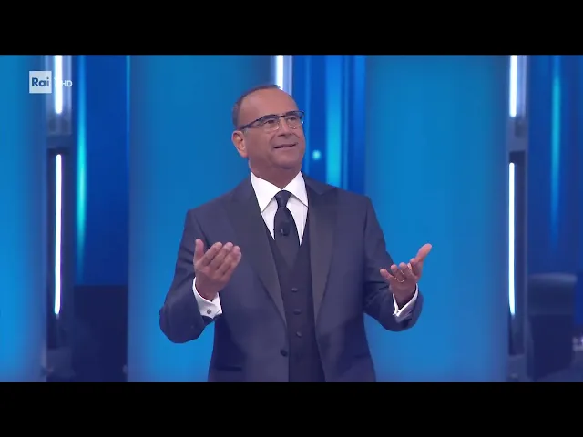 Sanremo 2026 - L'ingresso di Ubaldo Pantani al Festival