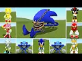 Download Lagu ALL EVOLUTION SONIC.EXE TEAM(SHIN SHADOW KNUCKLES THE HEDGEHOG) VS TAPES HORROR BATTLE - GARRY'S MOD