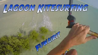 Kitesurfing the Beautiful Fuwairit Lagoon in Qatar
