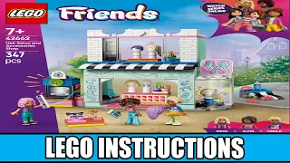 LEGO Instructions - Friends - 42662 - Hair Salon and Accessories Store - Heartlake City