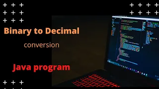 Binary to decimal conversion java program