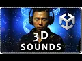 How to ADD 3D SOUND in Unity