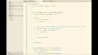 Rust Json Parser - Scanner Part2