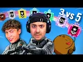 3 vs EVERY SINGLE RANK IN RAINBOW SIX SIEGE Nugget Spoit CoconutBrah