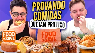 PROVANDO COMIDAS PERTO do VENCIMENTO | Food To Save