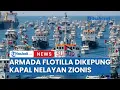 Download Lagu Konvoi Armada Global Flotilla Dikepung Kapal Nelayan Israel