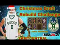 The Christmas Draft Rebuilding Challenge in NBA2K21 2KMTCENTRAL Christmas Day