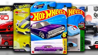 Showcase - Hot Wheels Pagani Zonda C12 RLC Ferrari F40 Porsche 908-3 Nissan GT-R R35 Many More