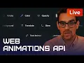 Trying Web animations API in WebStudio