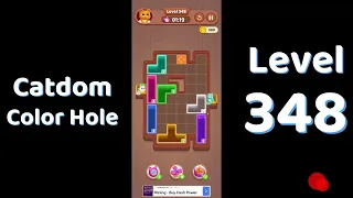 Catdom Color Hole Level 348 Screenshot