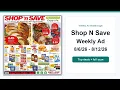 Shop N Save Weekly Ad 26 - 26 Top 10 Deals