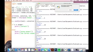 Advanced Python GCSE Level - Using the Evaluate Eval Function