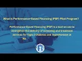 What is Performance Based Financing PBF Pilot Program