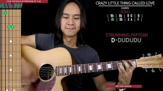 Download Crazy Little Thing Called Love Guitar Cover Acoustic - Queen 🎸 |Tabs + Chords| MP3